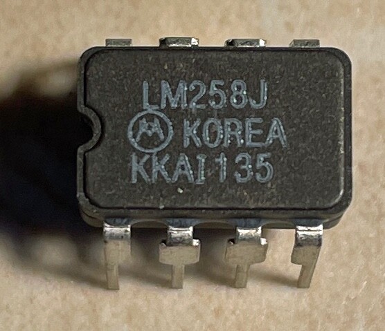 Motorola LM258J LM258 Low Power Dual Op. Amp. - NOS