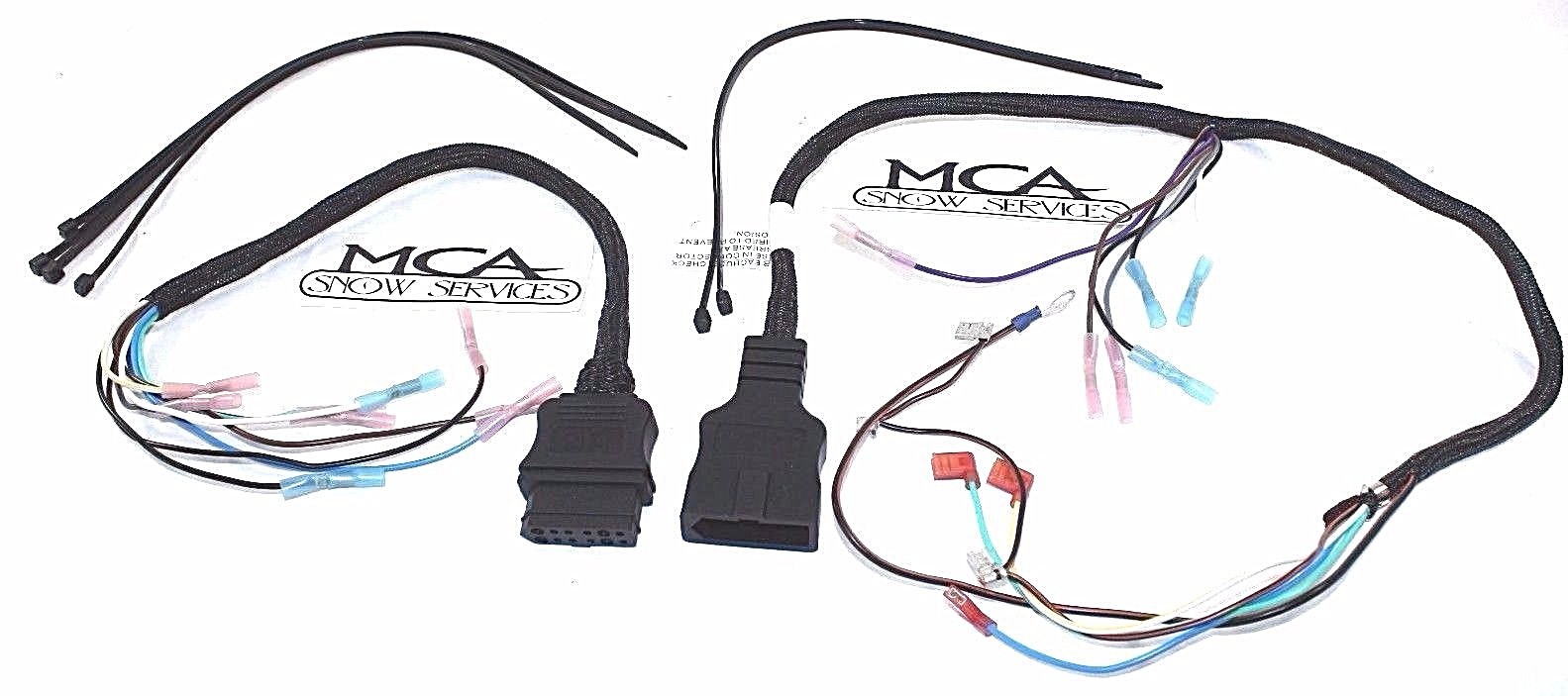 WESTERN FISHER SNOW PLOW 9 PIN TRUCK & PLOW SIDE REPAIR HARNESS  49308 49317