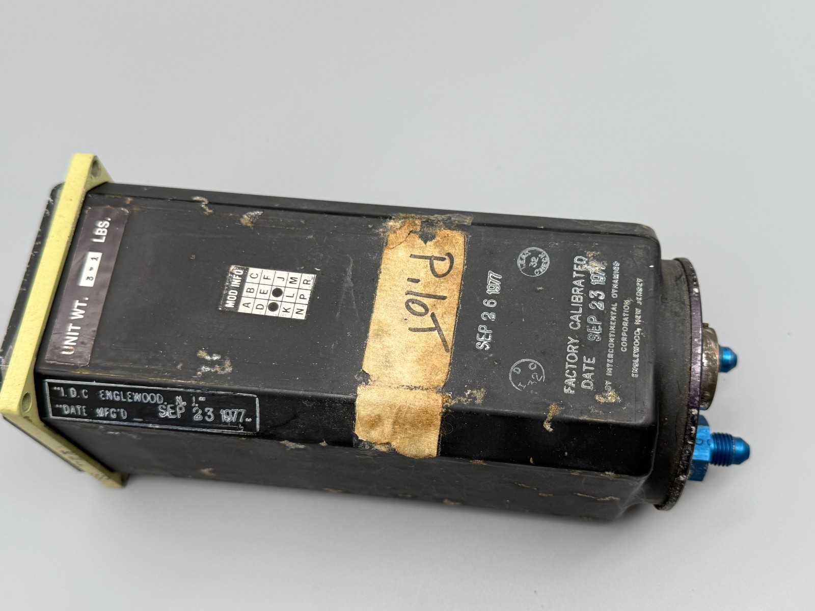 Intercontinental Dynamics Airspeed - Mach Indicator PN 26325-233