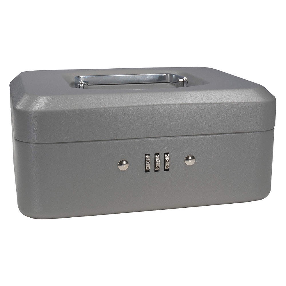 BARSKA CB11784 Cash Box,Compartments 4,2-1/4 in. H 48TJ86