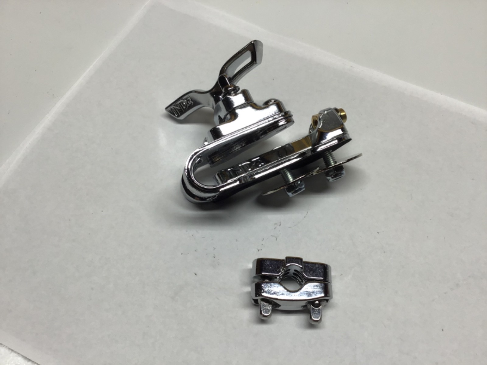 INDe BR3 Lug Mount Accessory Bracket, 1”-2” Hole Spacing 6mm screws