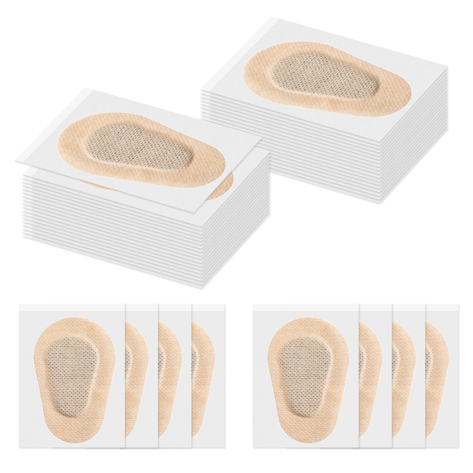 40 Pcs Adhesive Eye Patches Eye Patches for Adults Eye Pad Disposable Eyepat