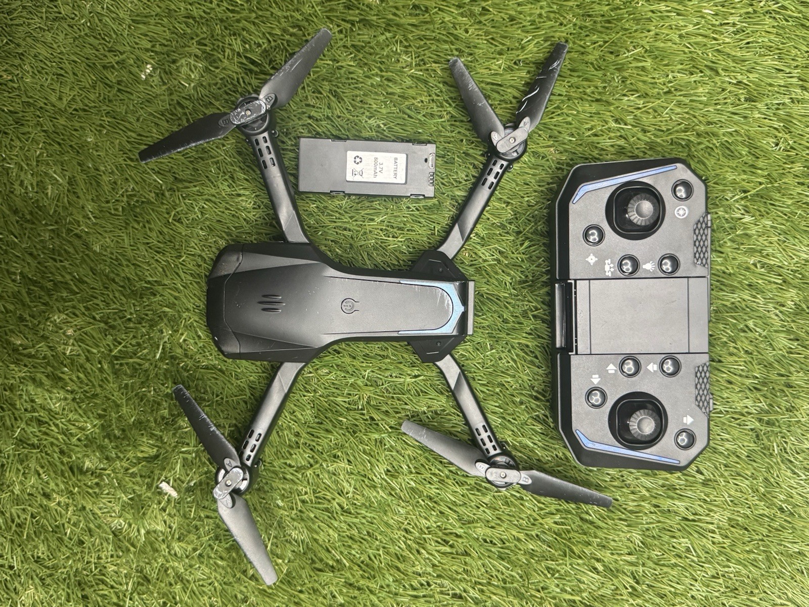 Drone Dual Lense Smart Phone Controlled New