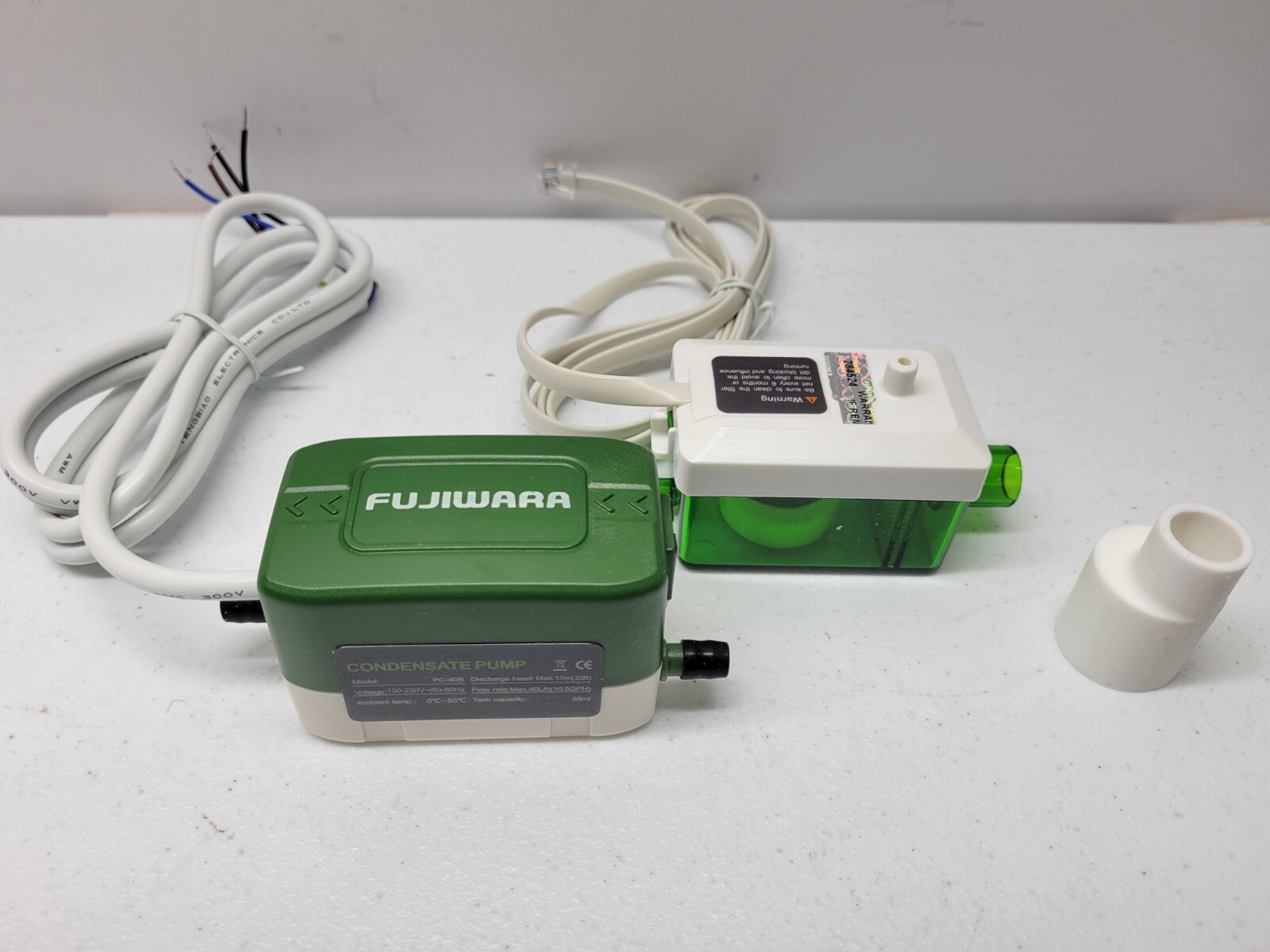 CONDENSATE PUMP MINI COMPACT DESIGN MODEL PC 40B LOW 3 WATTS FLOW RATE 10.5GPH