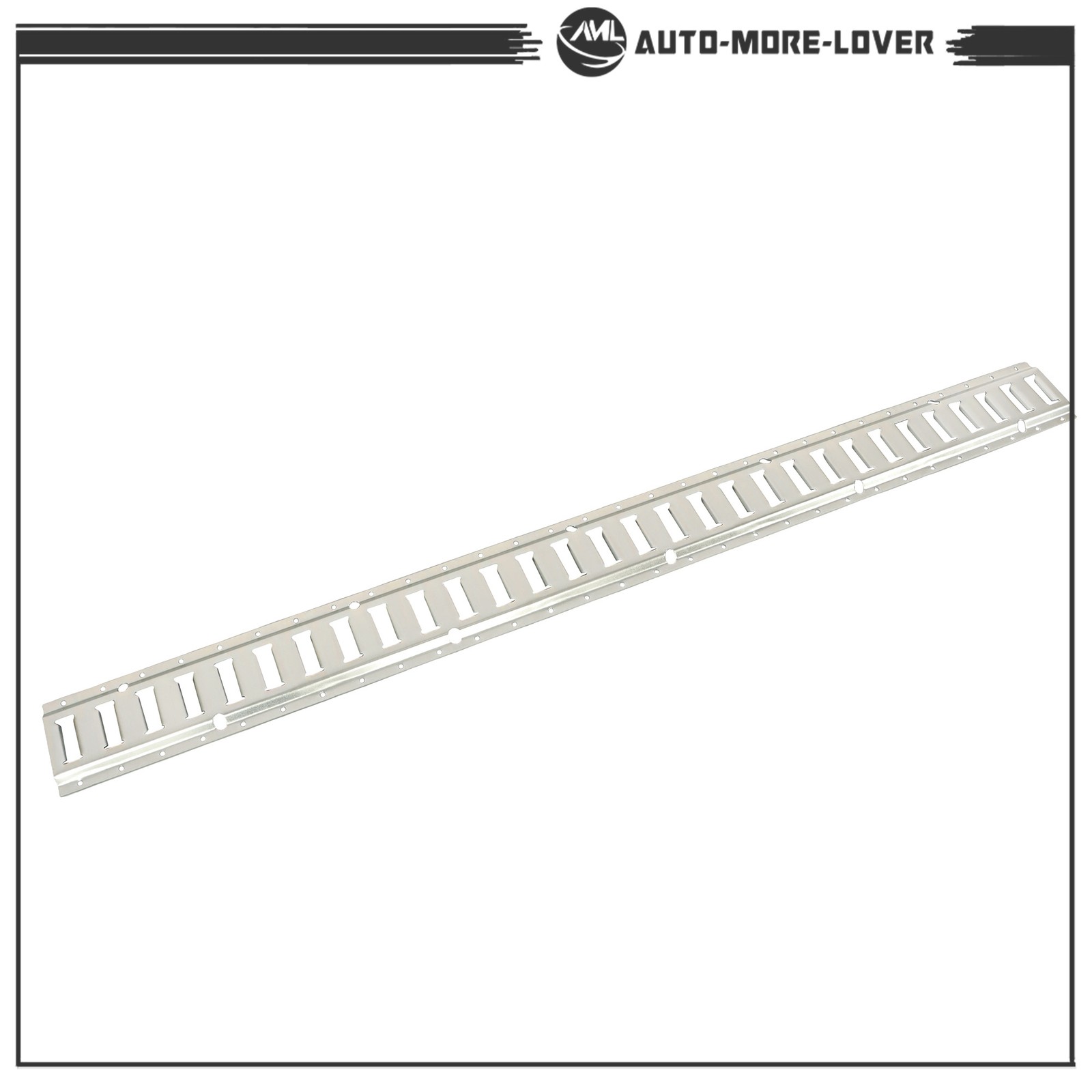 24PC E Track Tie-Down Rail Kit 5' E-Tracks Set Includes 8 Steel Rails & 8 O-Ring