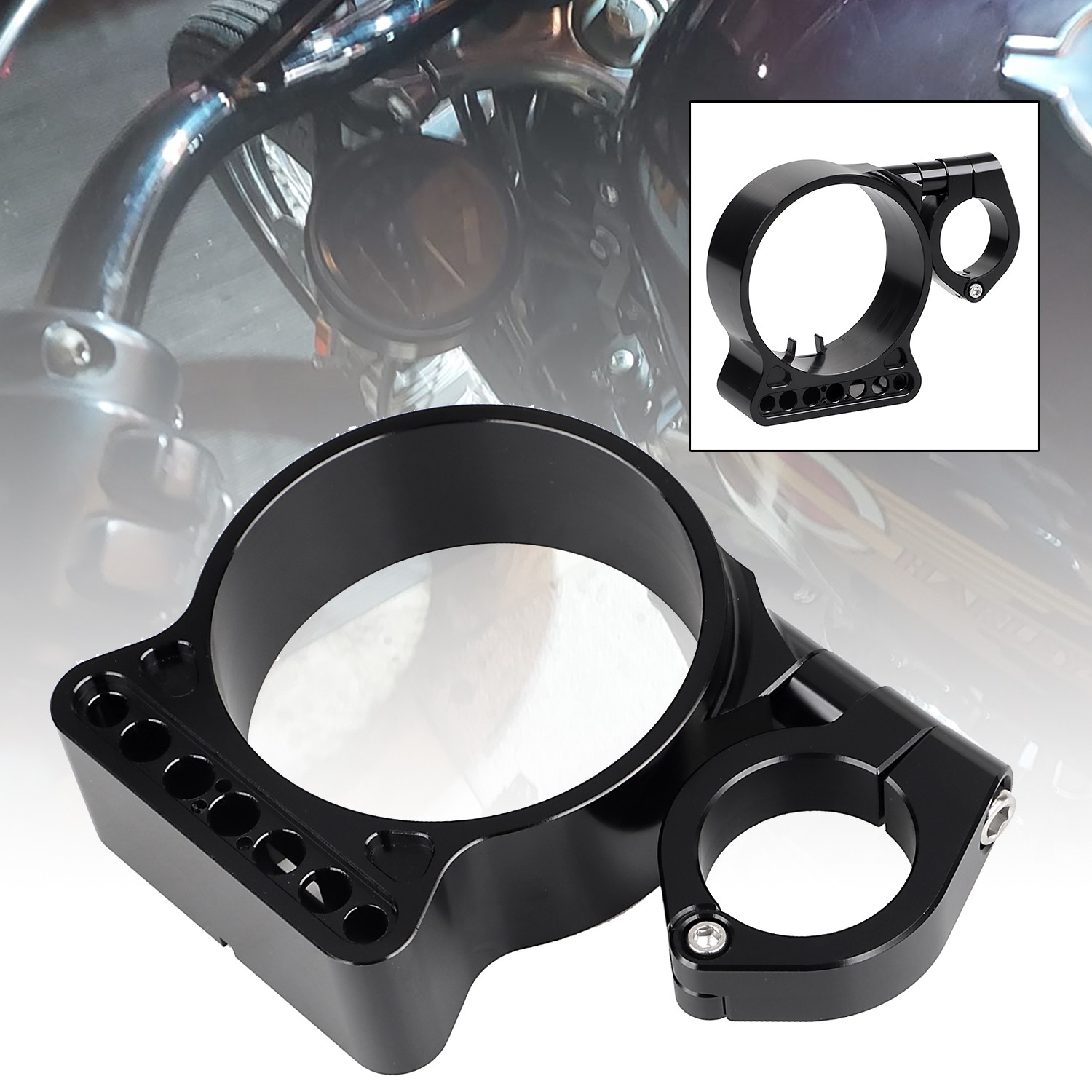 39mm Metal Speedo Relocation Bracket For Harley Sportster 1200 883 Forty Eight