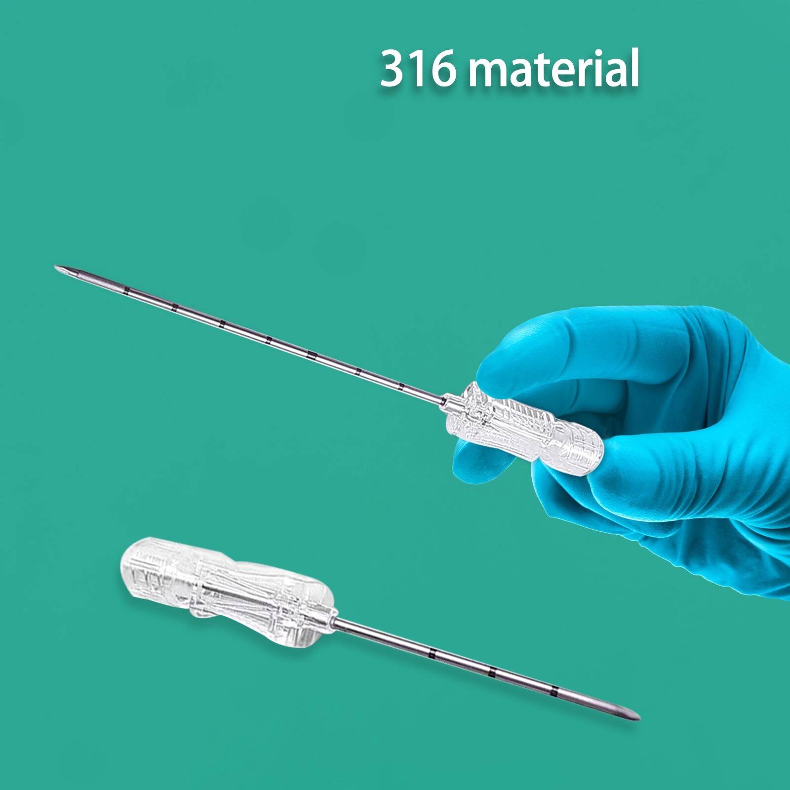 10pcs Coaxial Puncture Needle Medical Grade 304 Stainless Steel Medical Field US