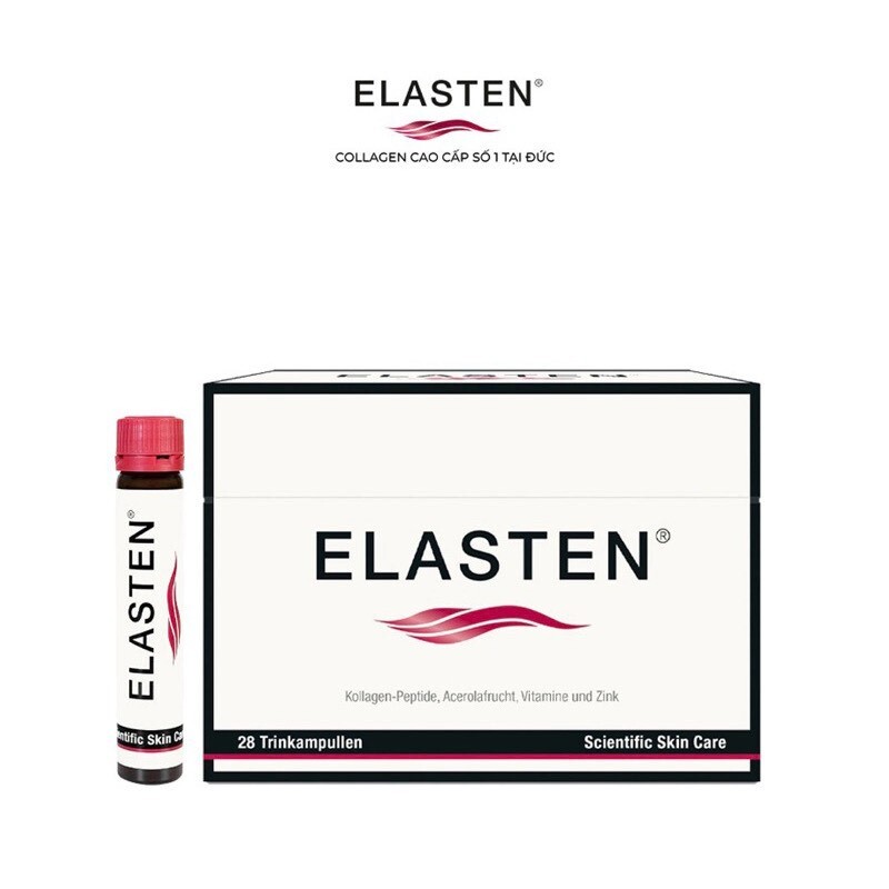 1 BOX Elasten Drinking Collagen with 28 tubes Hydrolyzed Collagen Germany - DHL