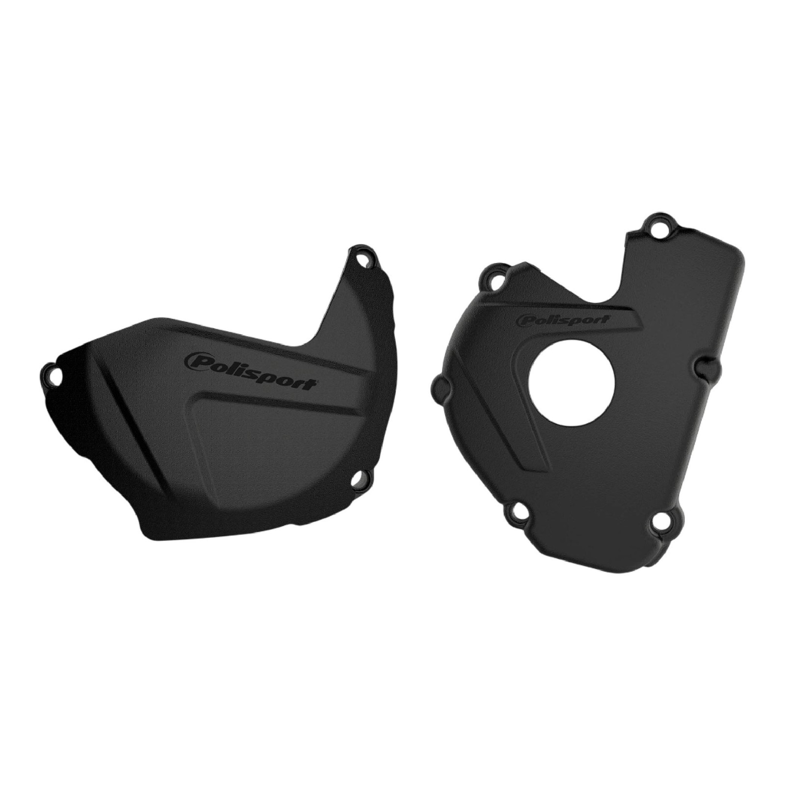 Polisport Ignition Cover Protector Kit (Blk) - Fits Kawasaki KX 250F (17-21)