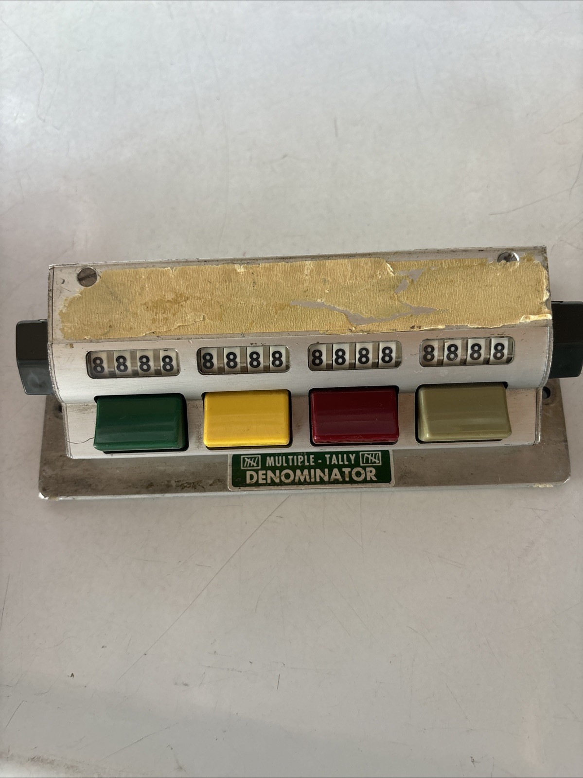 4 Counting Units Multiple Unit Tally Counters