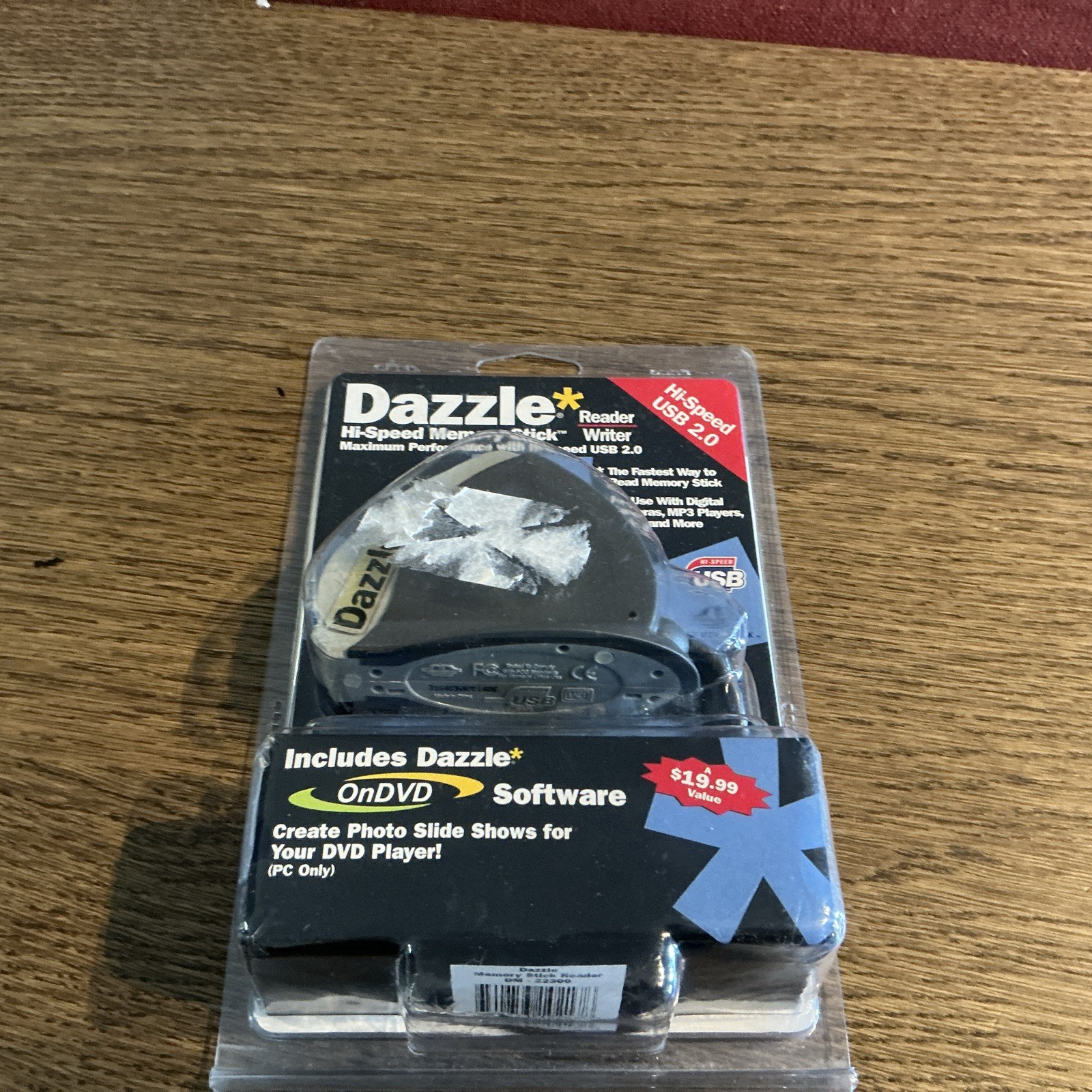 Dazzle Hi-Speed Memory Stick Reader Writer USB 2.0 *New*