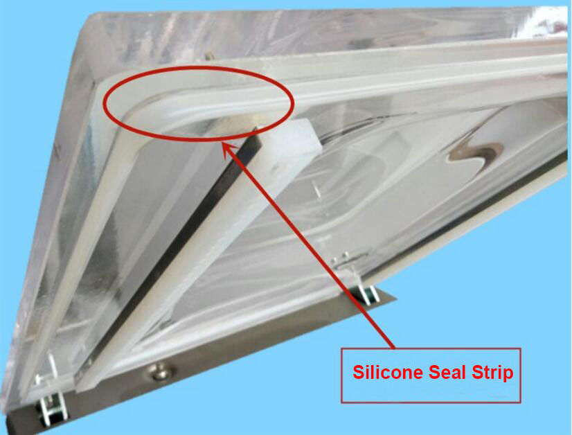 2M Vacuum Sealer upper Cover Seal parts Silicone Seal Strip Rubber strip