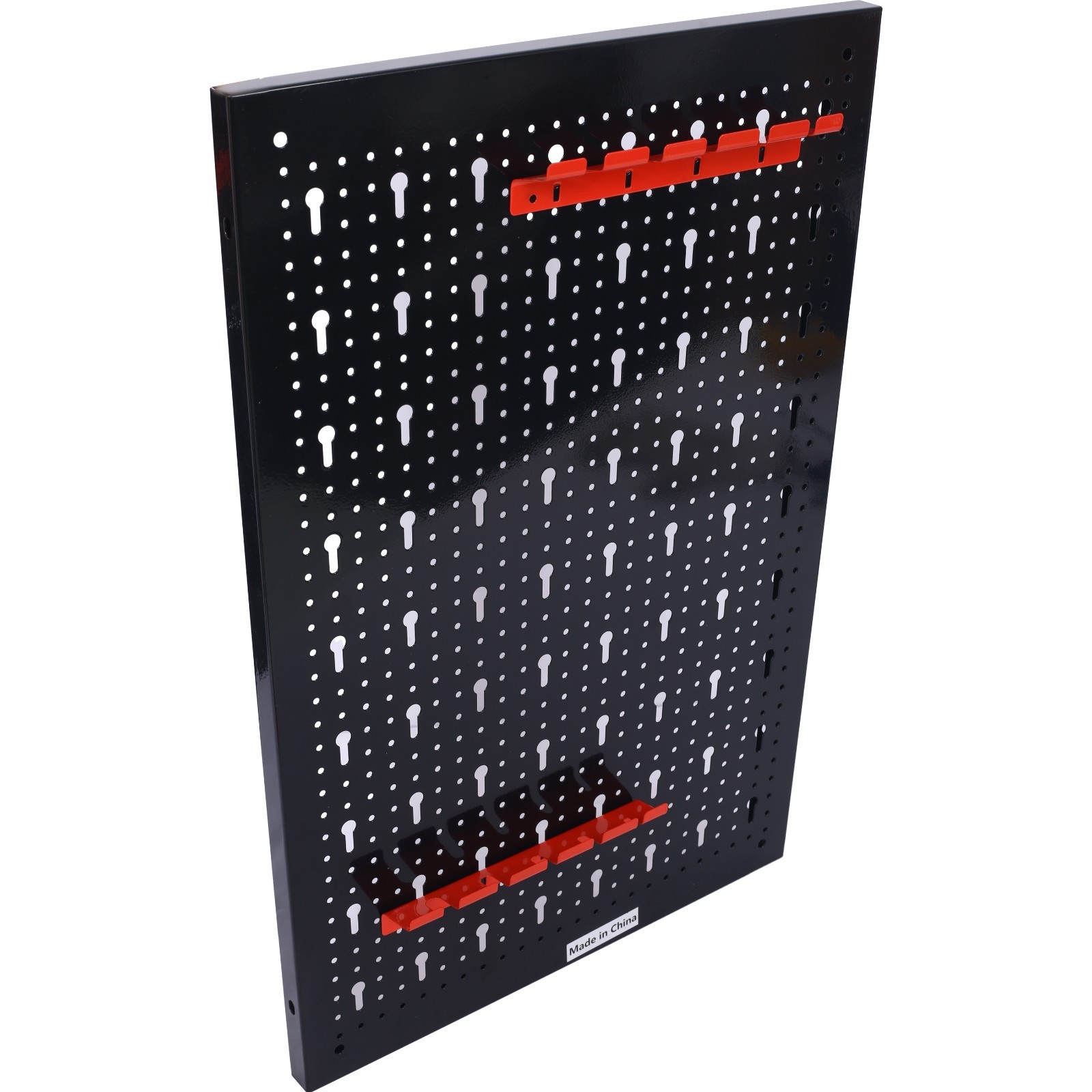 4ft Metal Pegboard Tool Organizer w/ 3 Boards & Hooks for Garage Workshop