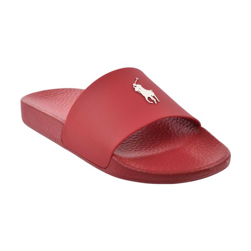 Polo Ralph Lauren Signature Pony Men's Slides Red/White 809P07314-003