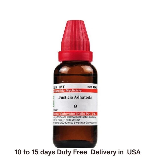 Dr Willmar Schwabe India Justicia adhatoda Mother Q 30 ml Fast Shipping