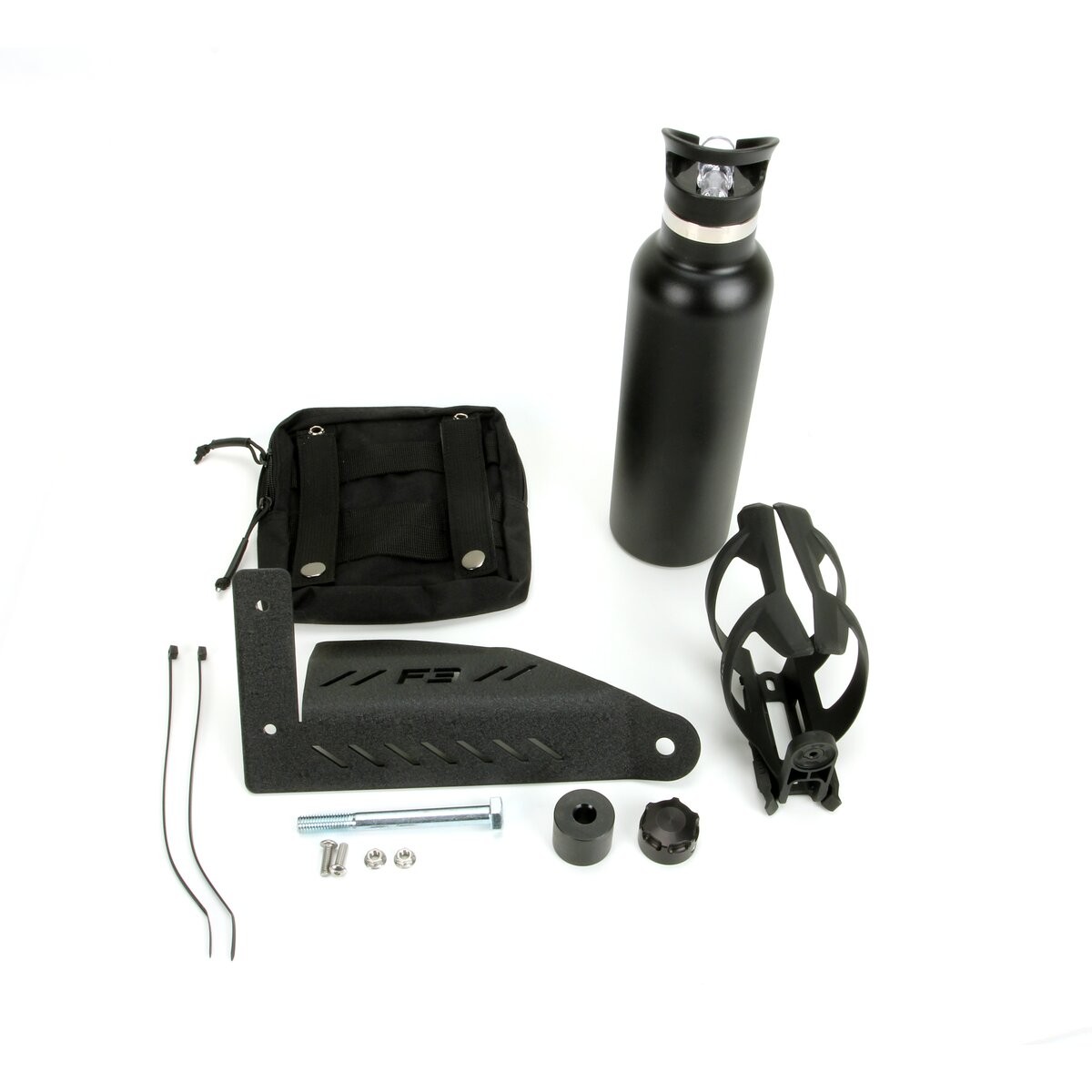 Lamonster Garage FMB Bottle Holder w/Black Bottle & Bag LG-1031B-1917