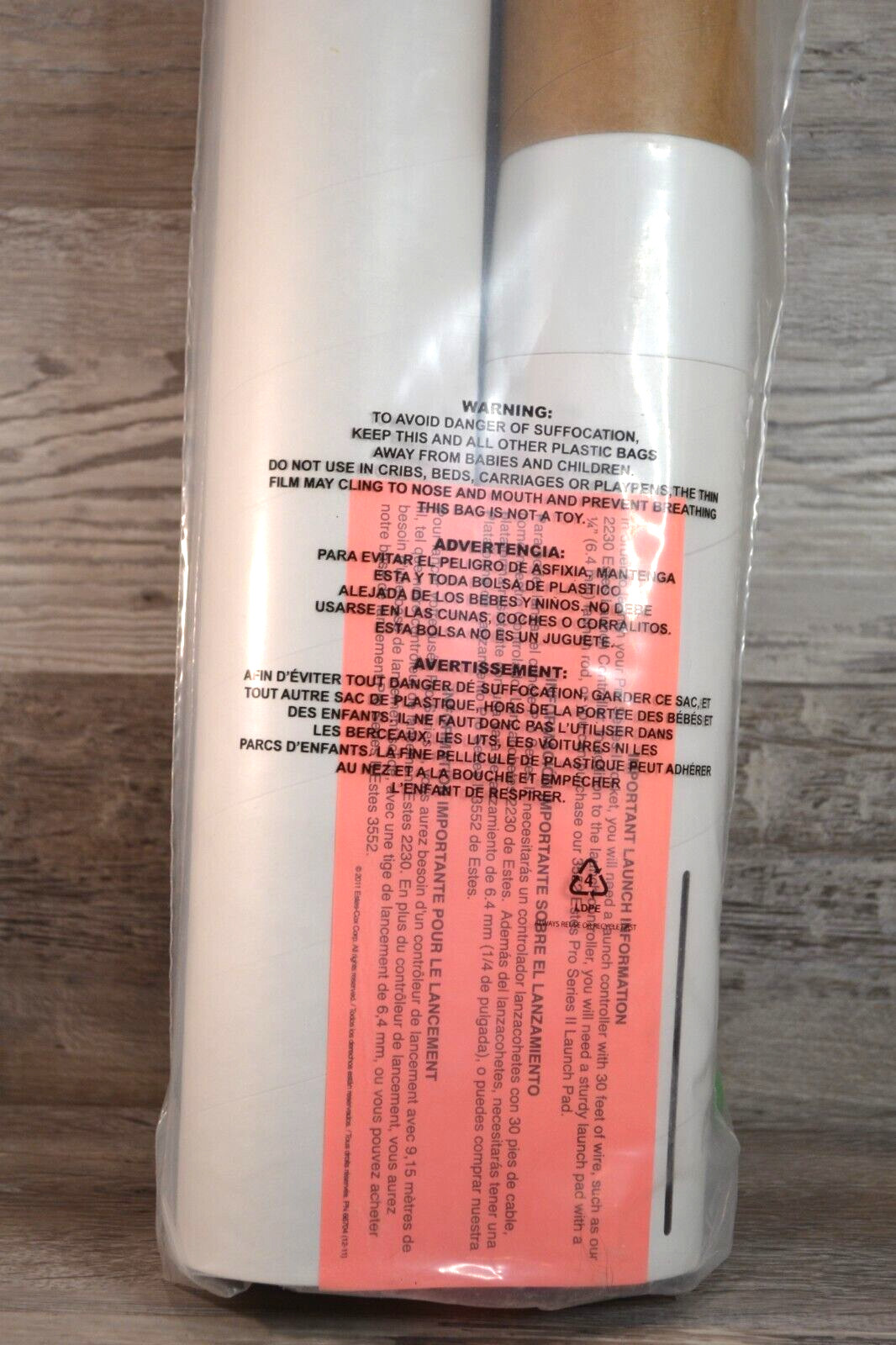 Original Estes Leviathan Pro Series 2 II Model Rocket New in Unopened Package