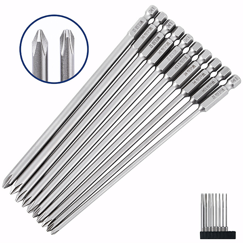 Electric Bits For Screwdriver Set S2 Ph2 L50-l150 Drill Magnetic Bit Torque S1/4