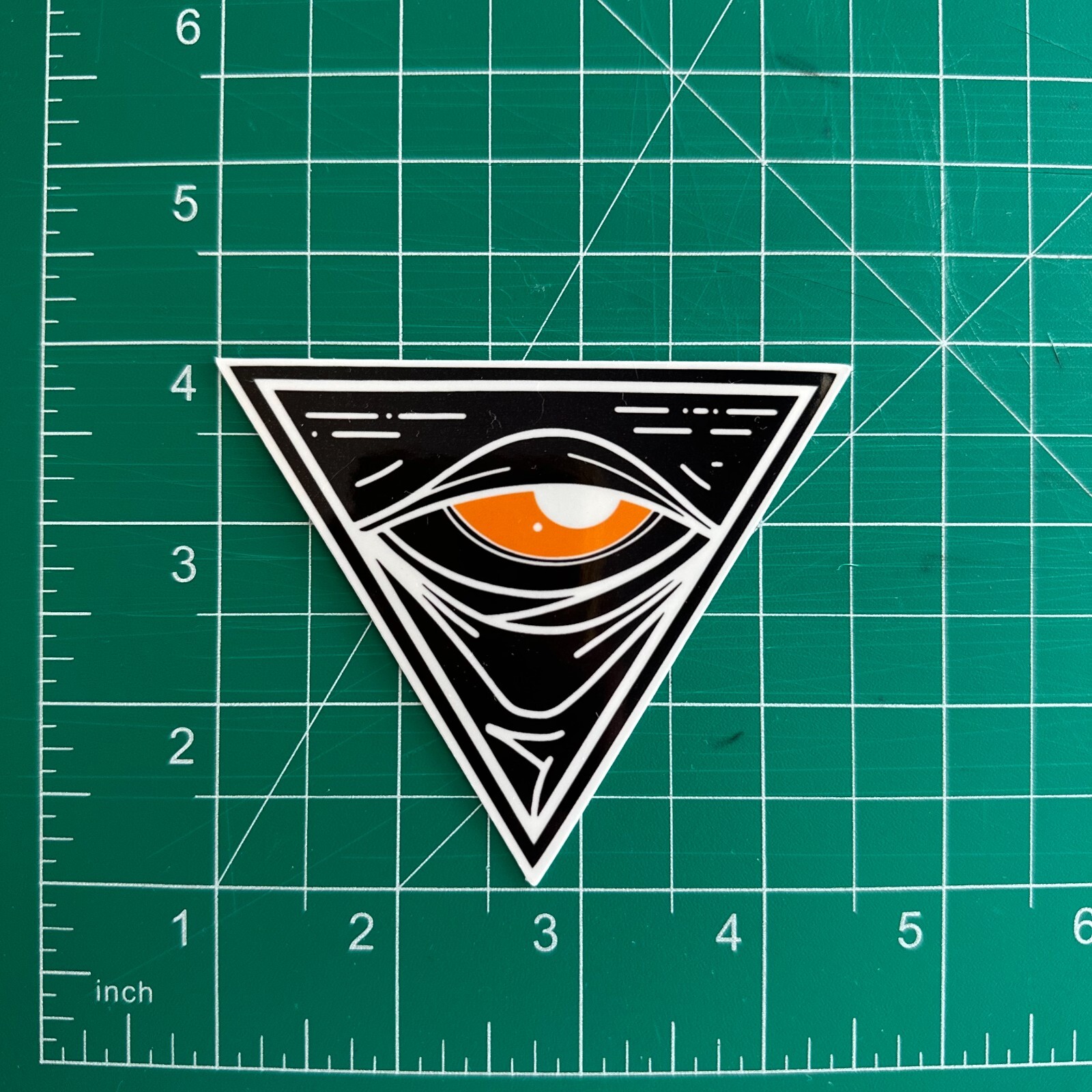 White Phosphor - "As Above So Below" (ORANGE) Sticker one7six, FOG, SupDef