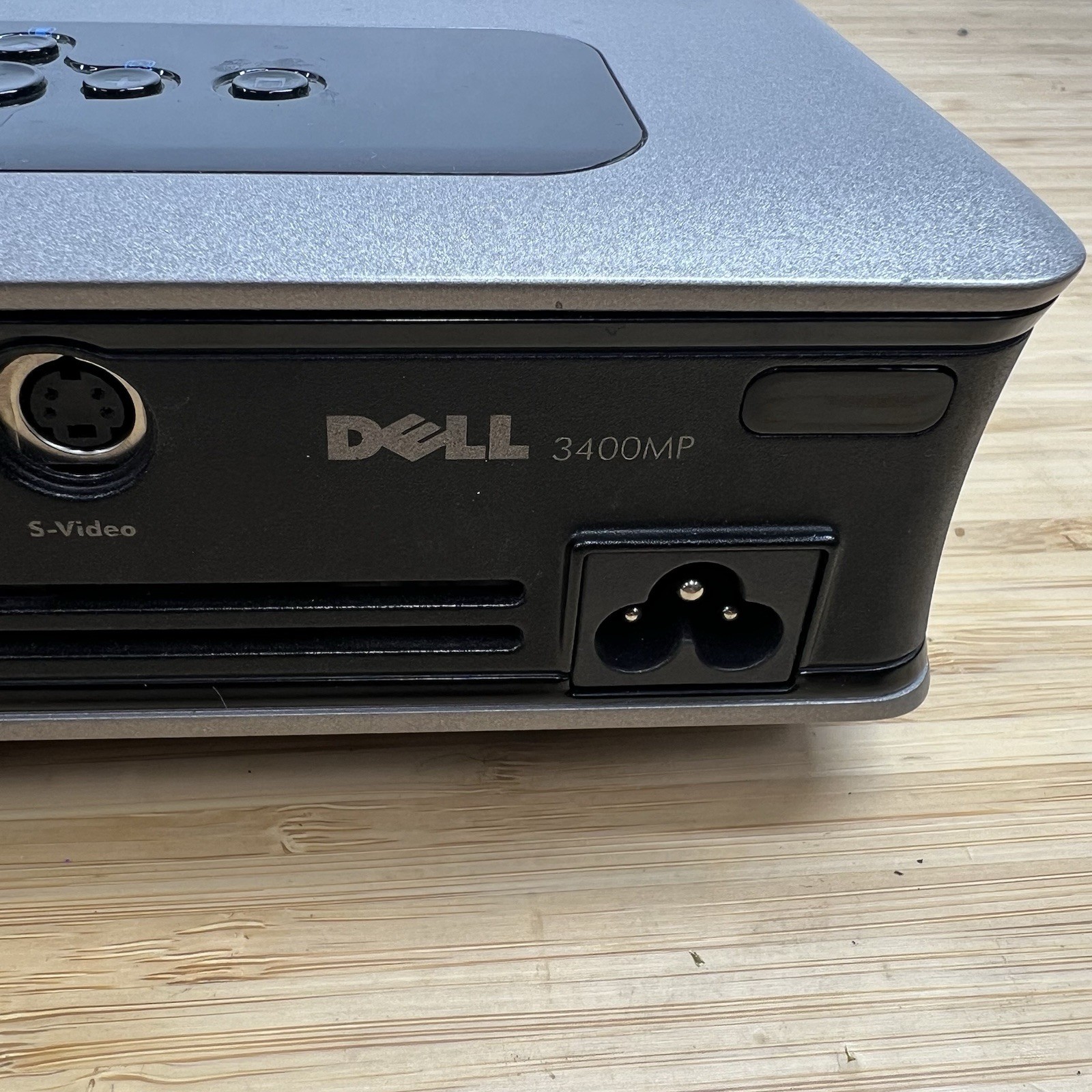 Dell 3400MP DLP Multimedia Projector w/ Remote Case Cables Tested Working