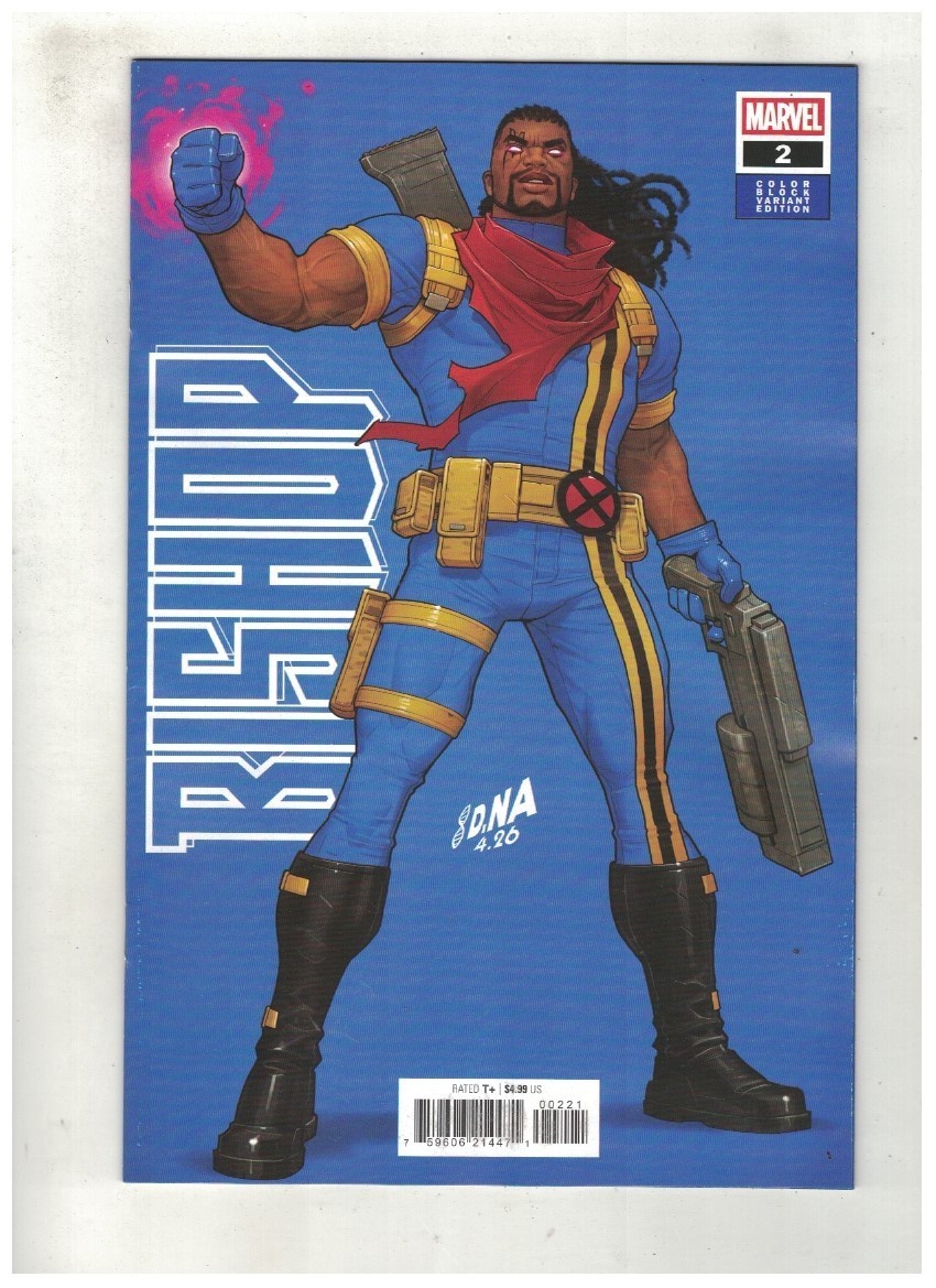 BISHOP #2 - DAVID NAKAYAMA COLOR BLOCK BLUE VARIANT COVER - MARVEL COMICS/2026
