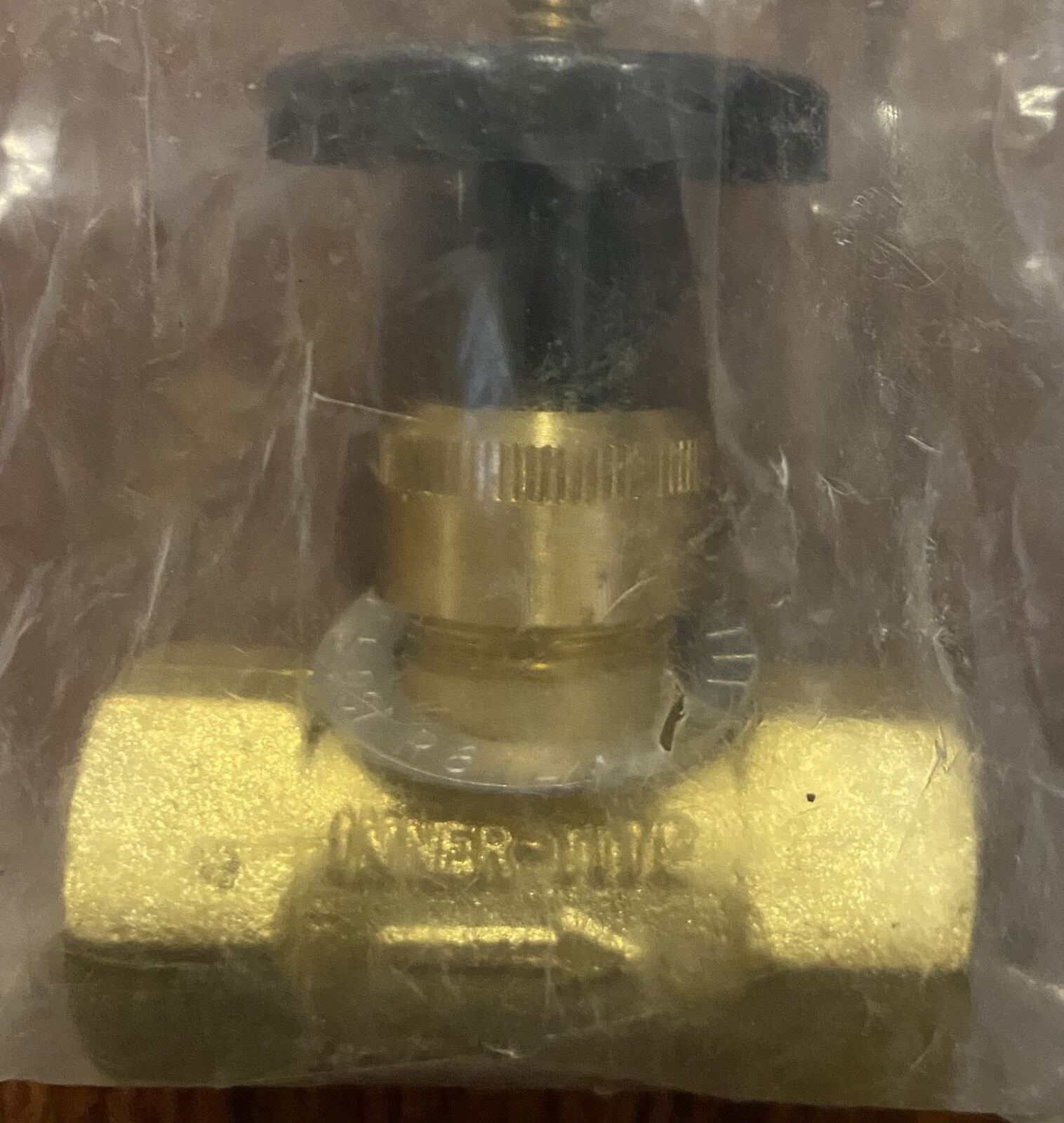 NEW INNER-TITE 3/8" FPT INLINE FIREMATIC / FUSIBLE BRASS OIL LINE VALVE R81200