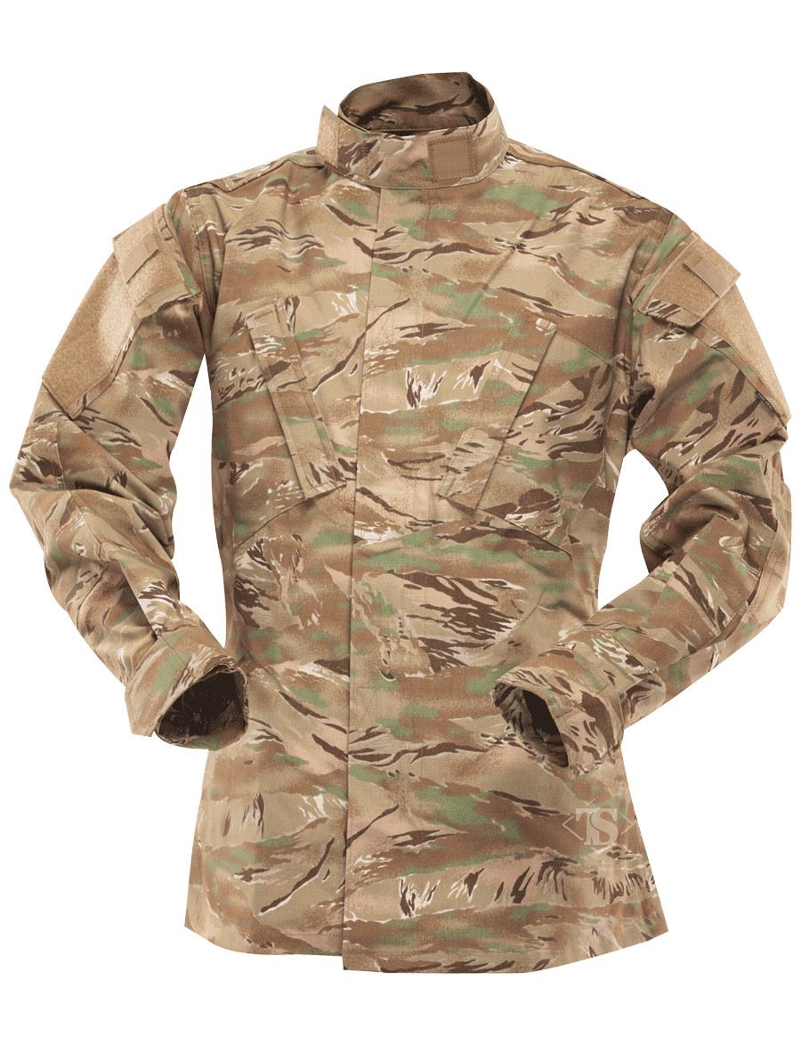 Tru-Spec TRU Tactical Response Uniform Shirt All Terrain Tiger Stripe FREE SHIP