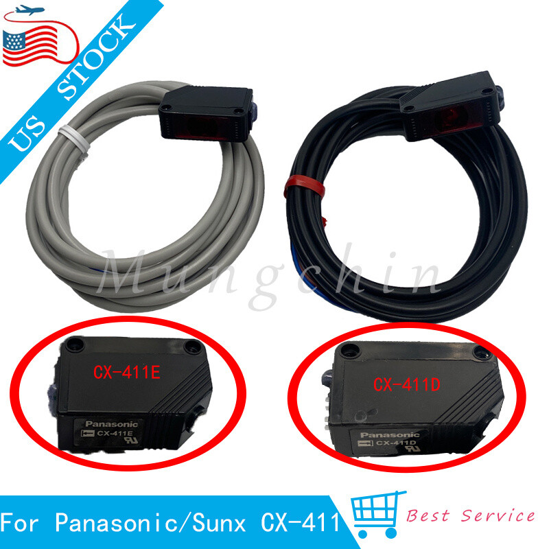 For Panasonic CX-411 (CX-411D + CX-411E) Photoelectric Switch Reflective Sensor