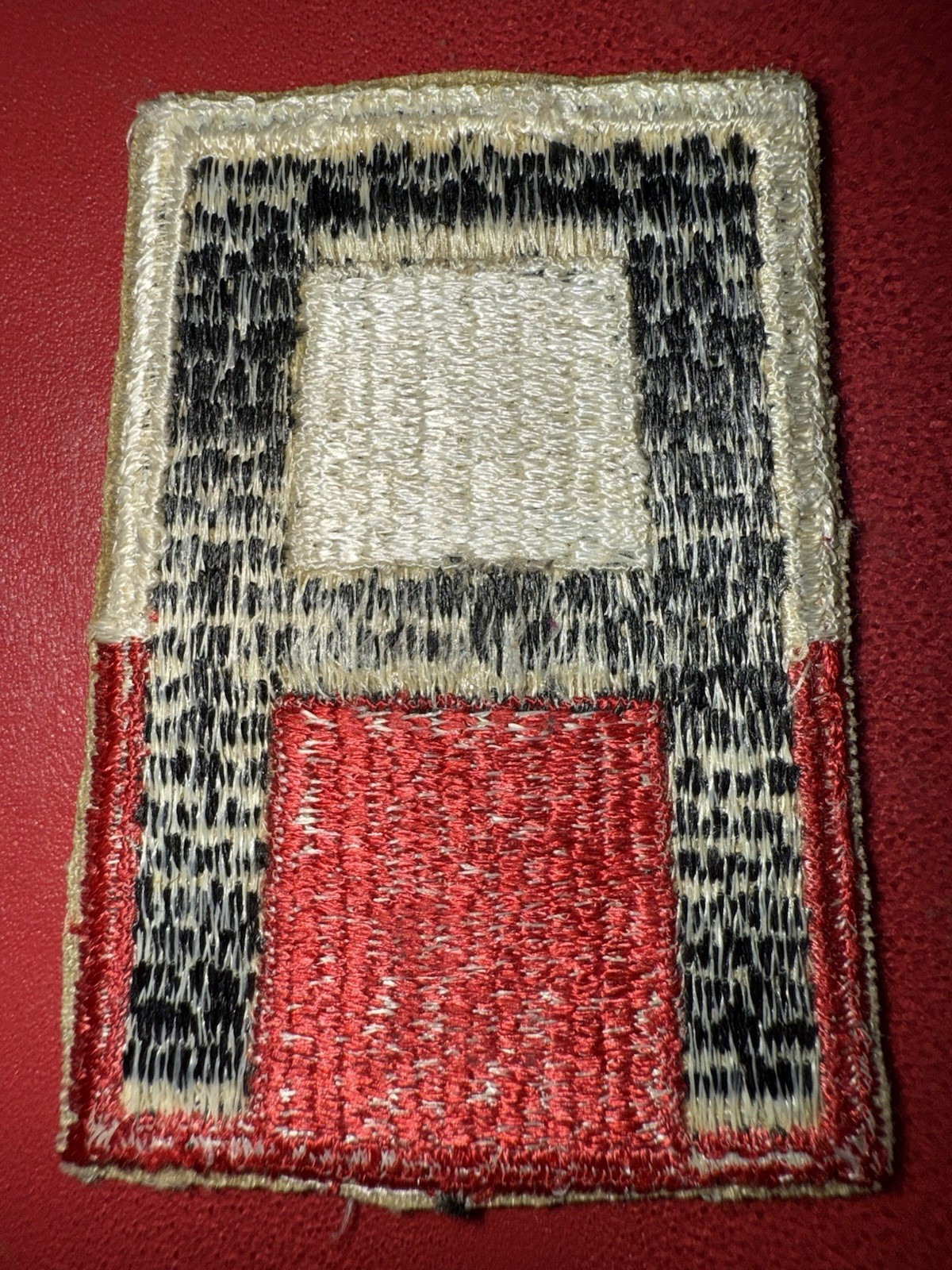 WW2 1st Army Colored SSI Patch (FL)