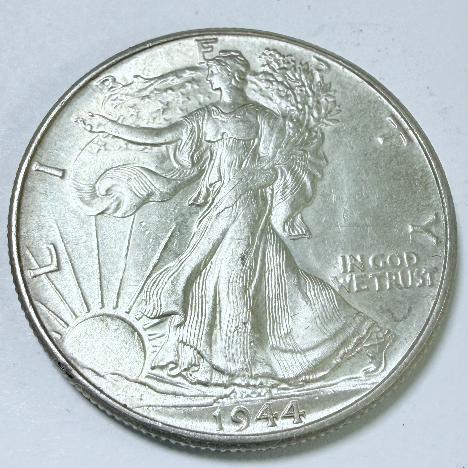 1944 Walking Liberty Half Dollar 90% Silver EXTRA FINE DETAILS #9902