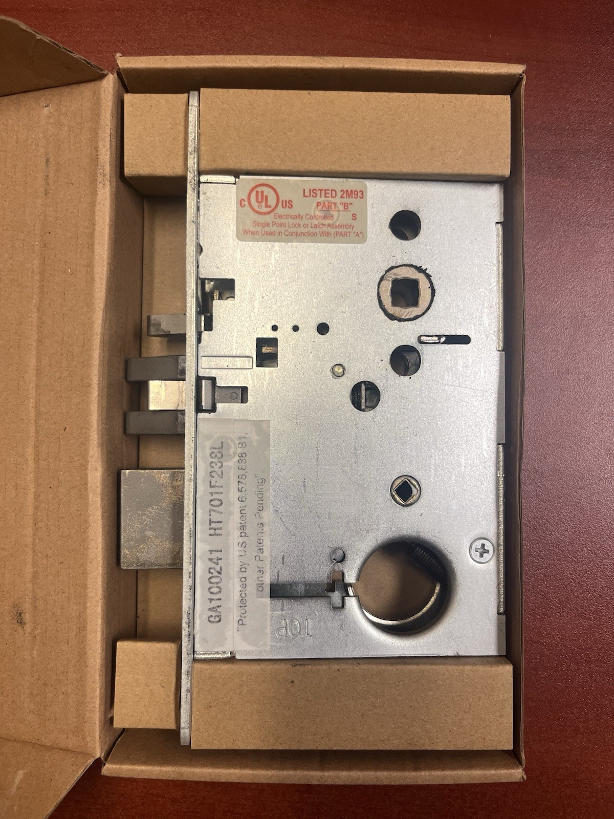 Onity Ht24 Door Lock Automatic Deadbolt Mortise Lock Case Left Hand Side