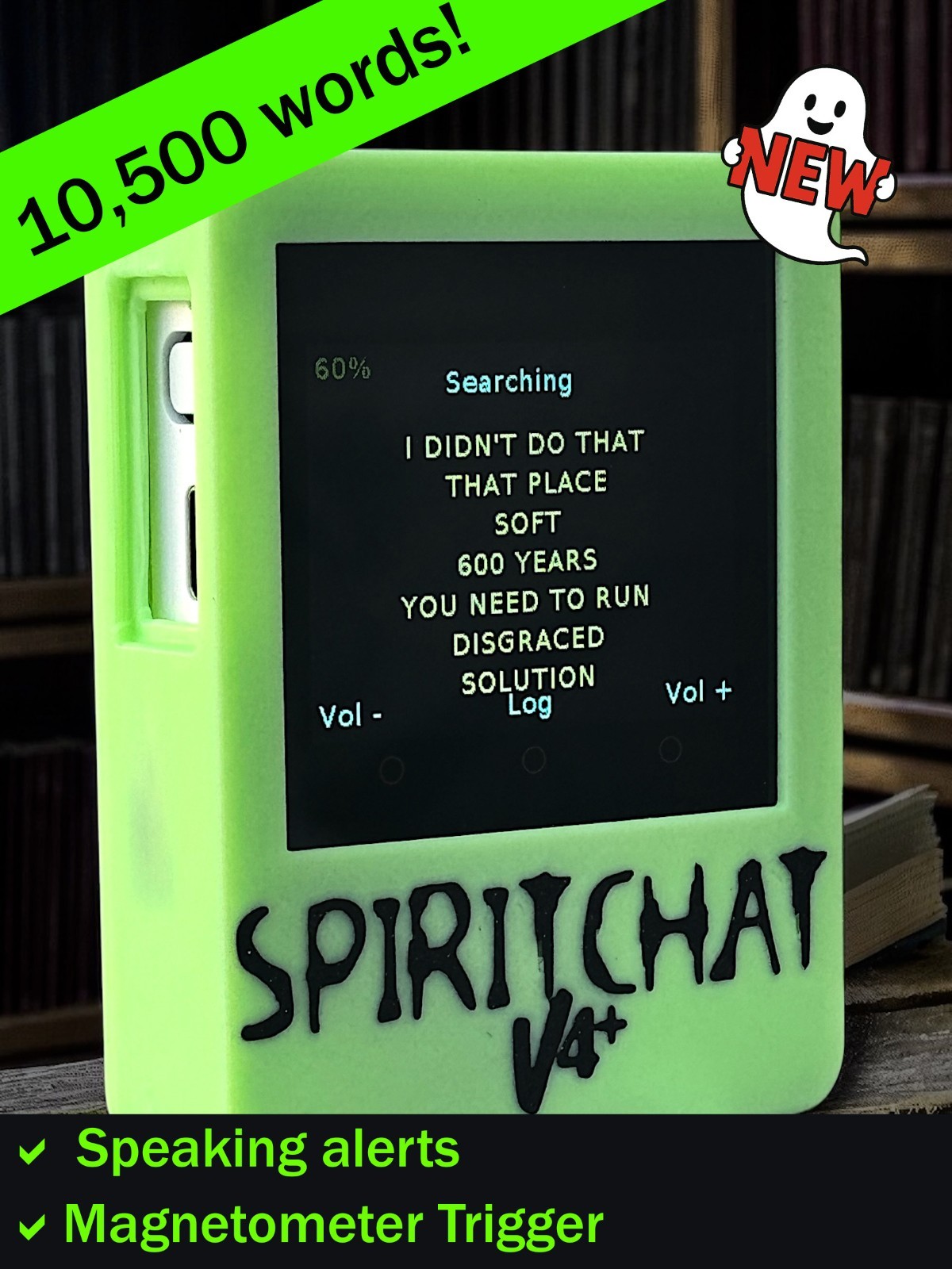 SPIRIT BOX! SpiritChat V4+ Paranormal ghost ITC device alterative to Ovilus