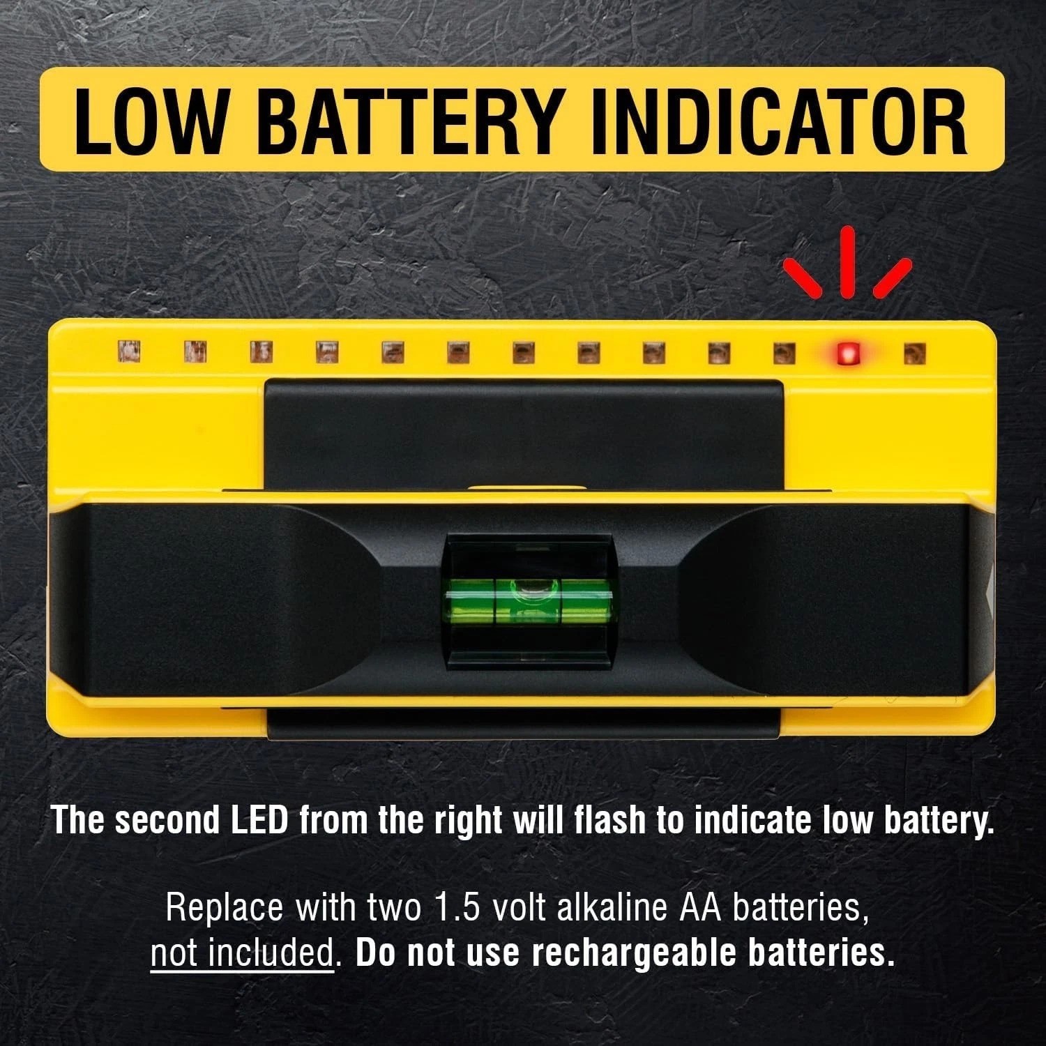 ProSensor 710+ Accurate Stud Finder: Deep Scan up to 1.6” with LED Display