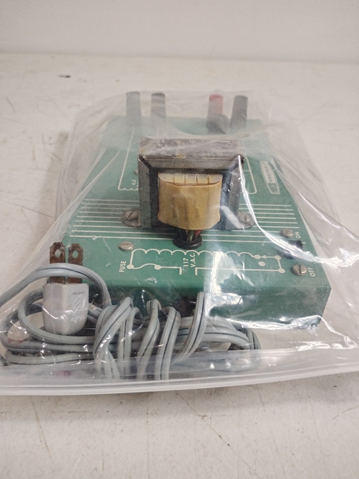 Vintage Heathkit EF-1 VTVM Applications Kit Wiring Board Untested