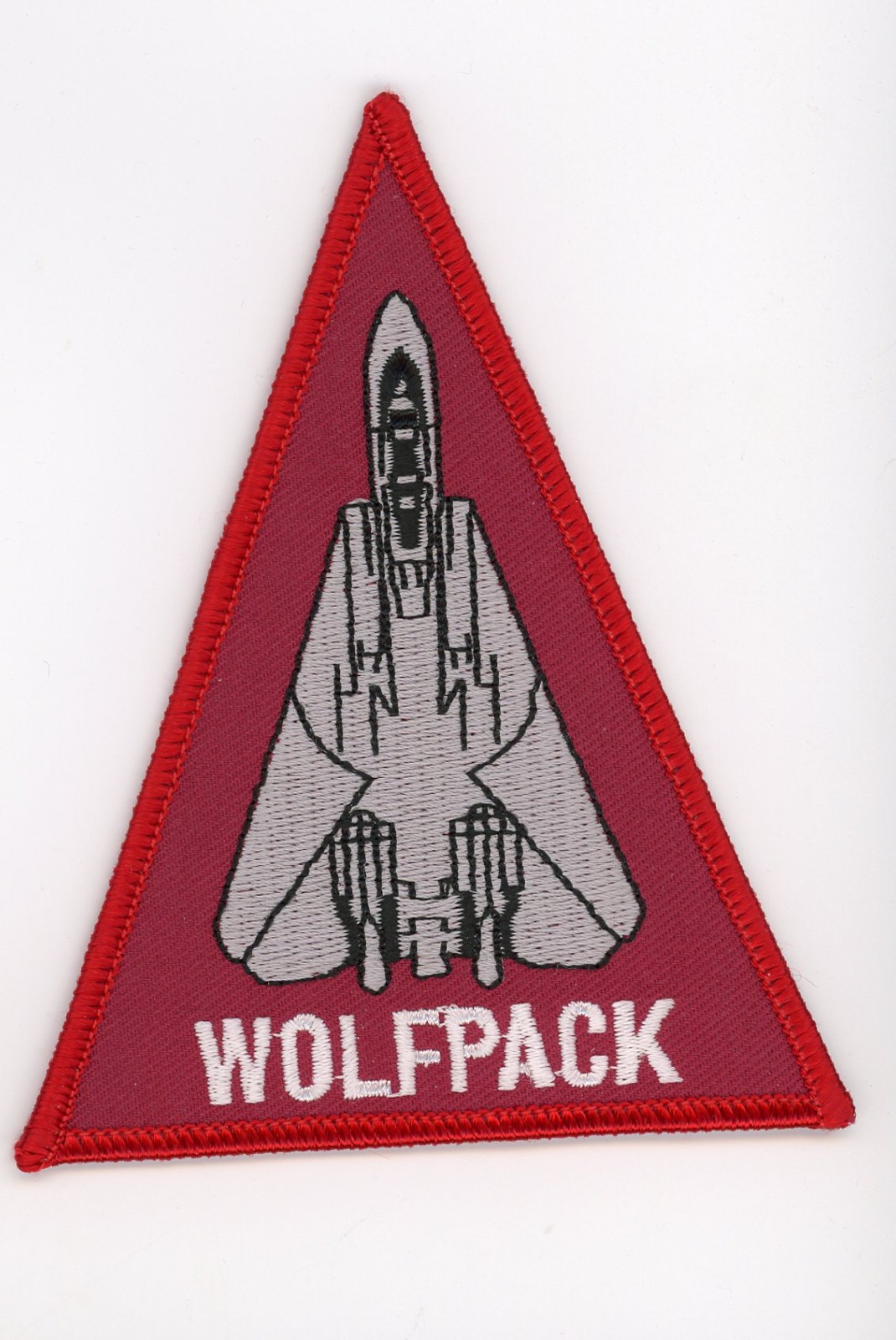 PATCH USN F-14 TOMCAT VF-101 GRIM REAPERS TRIANGLE BLACK IRON ON PARCHE