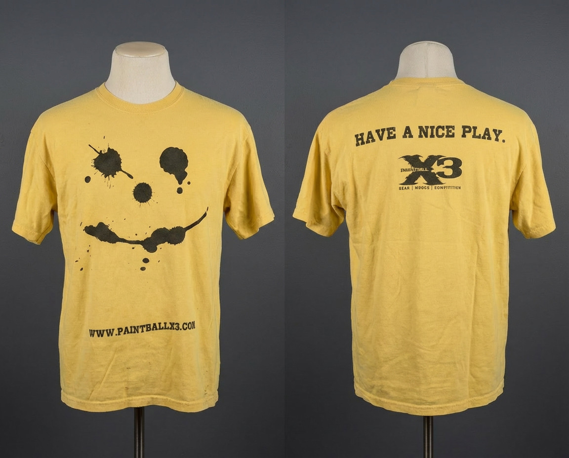 2010 (new) Have a nice play paintball t-shirt, never worn, Large