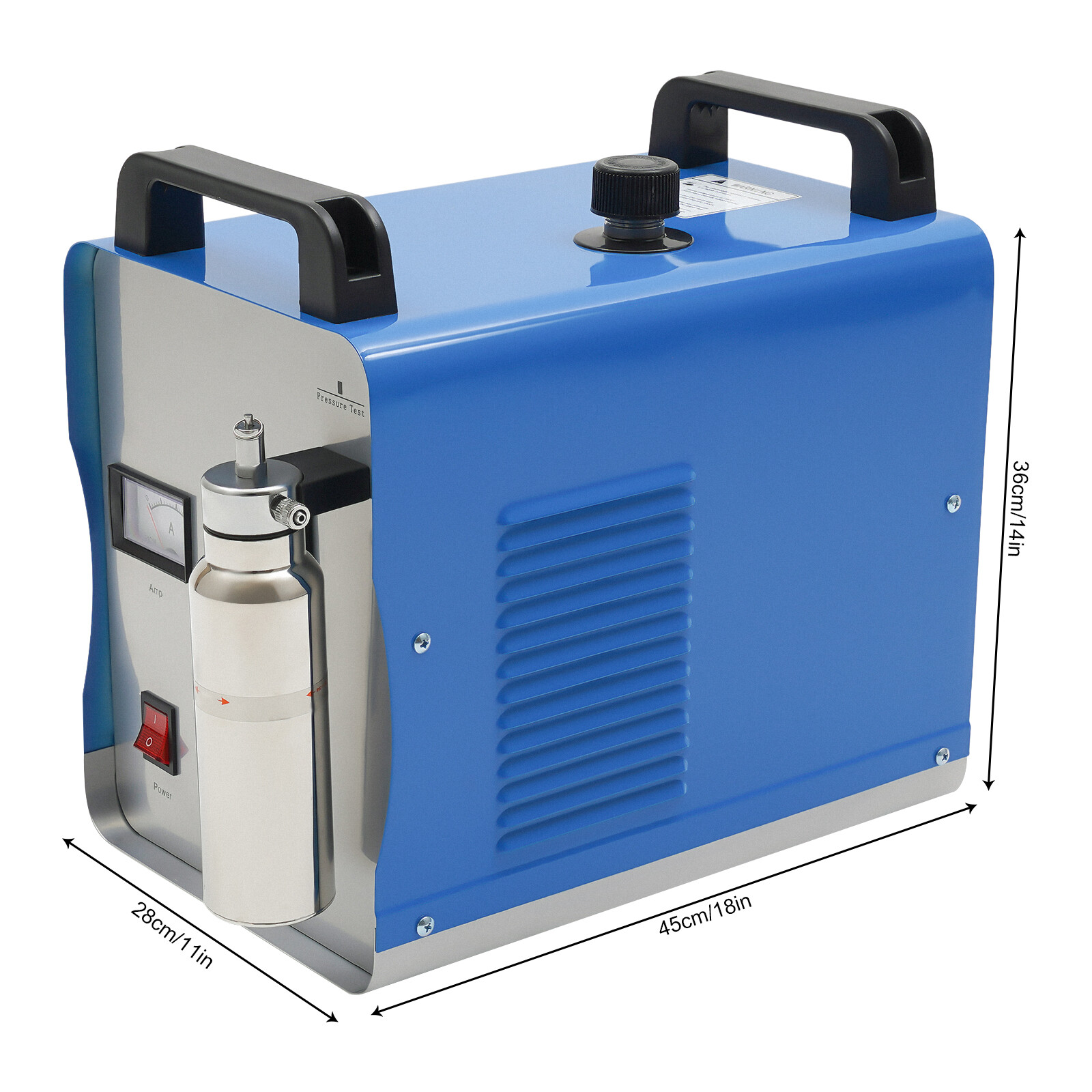 H160 75L Oxygen Hydrogen HHO Gas Flame Generator Torch Acrylic Polisher Machine