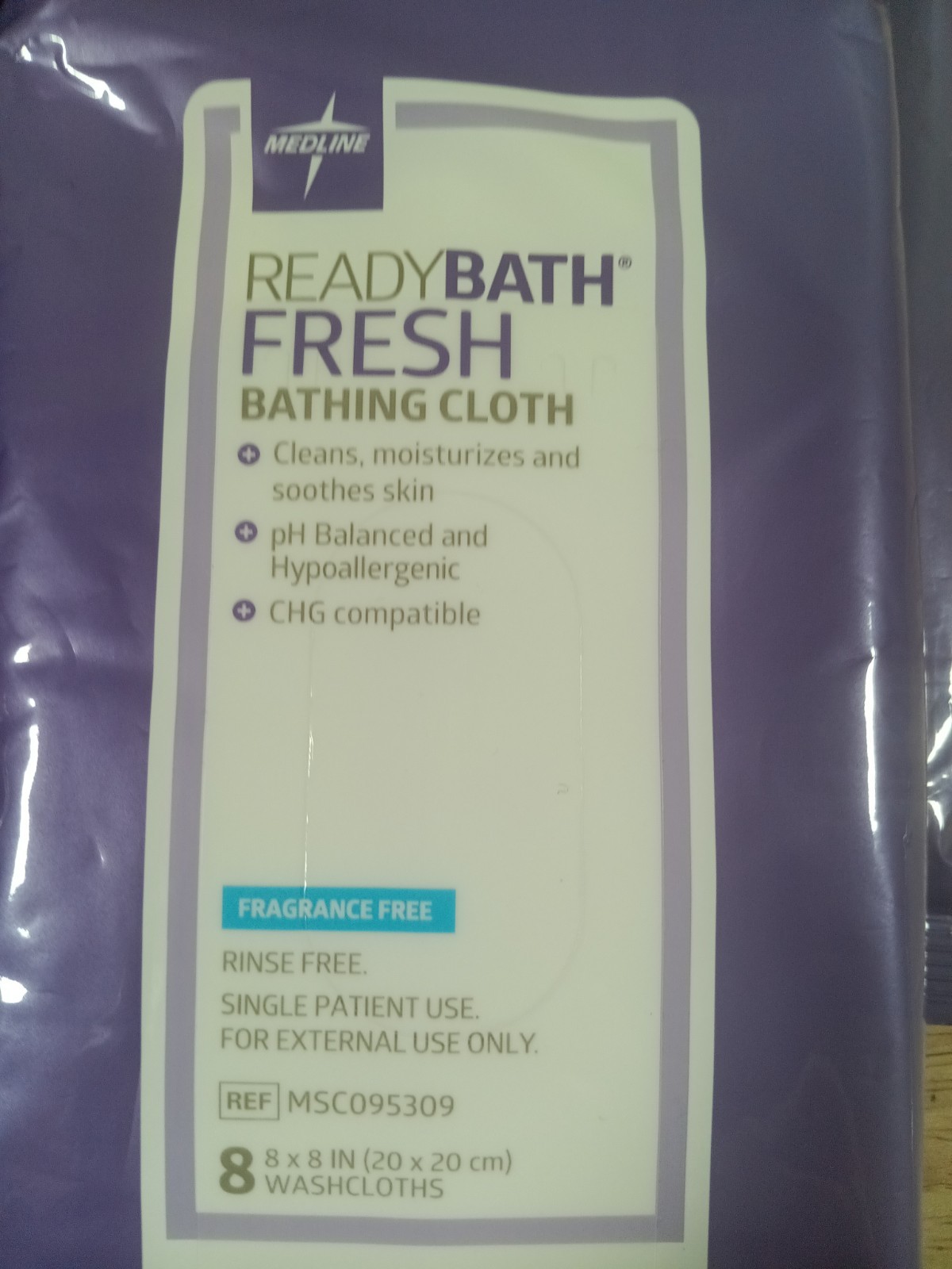 Medline Ready Bath Cap & Bathing Cleansing Cloths Conditioning Shampoo New