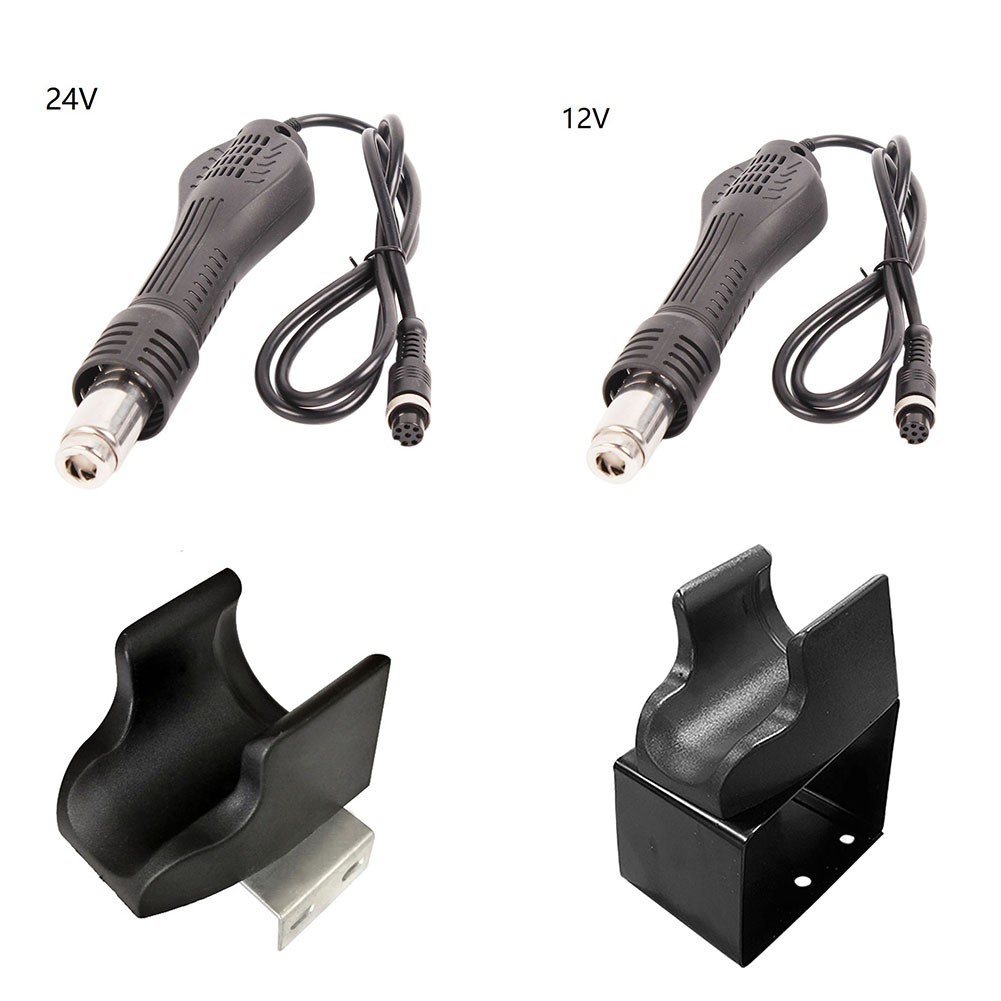 Black Plastic Handle Replacement for 858A 858D Solder Station Repair Tool