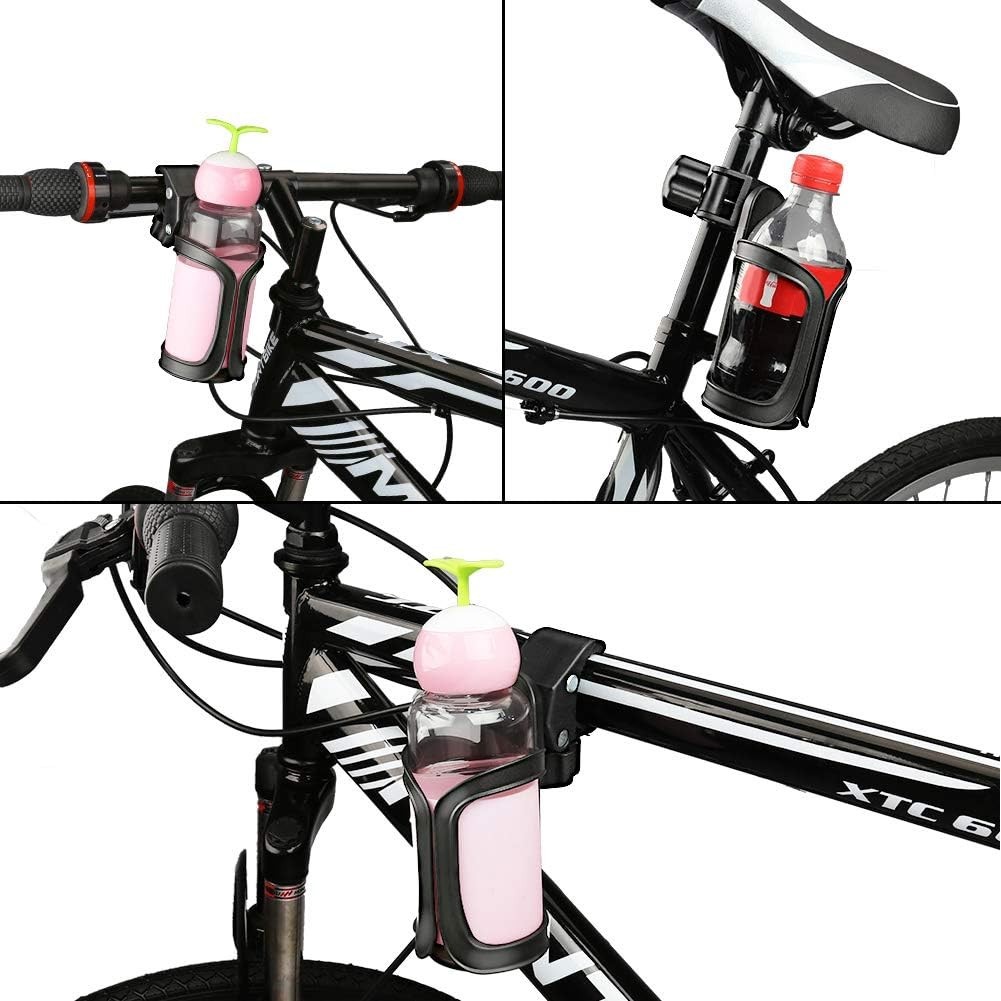 Versatile Universal Cup Holder for Stroller, Walker & Bike - Spill-Proof Design