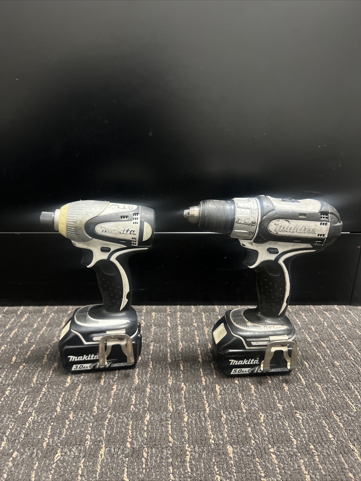 makita 18v drill combo set used