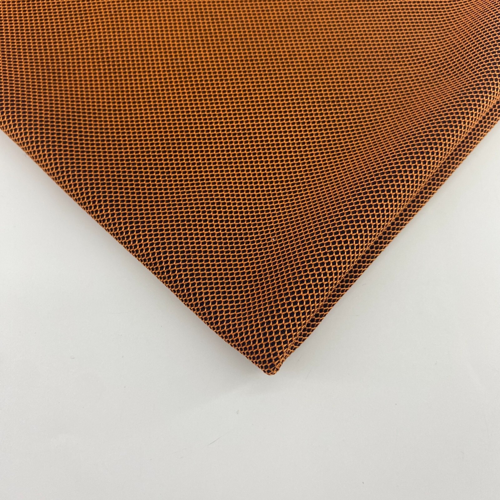Vtg Acoustic Golden Brown Fabric Cloth For Speaker Stereo Grille 55in x 19in