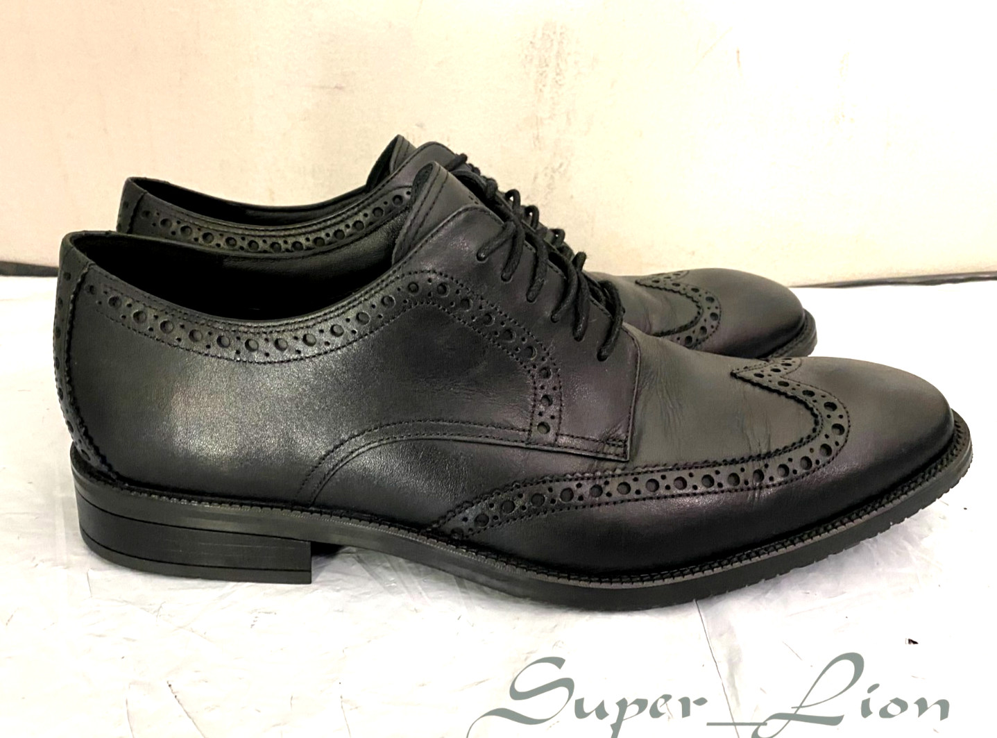 COLE HAAN Men's ME Wing Oxford Dress Shoes - SIZE 10.5 - BLACK