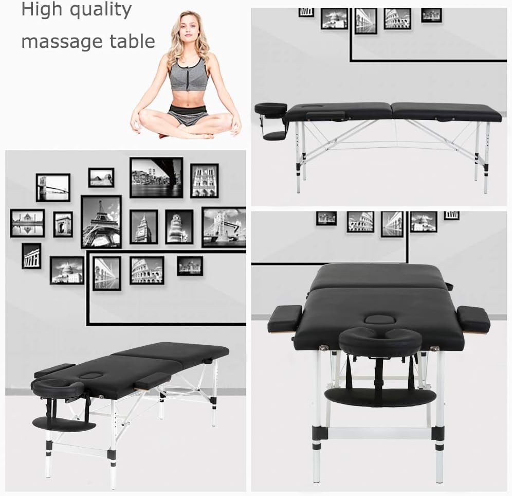 FDW 24in Wide Height Adjustable Lash Bed Massage Table