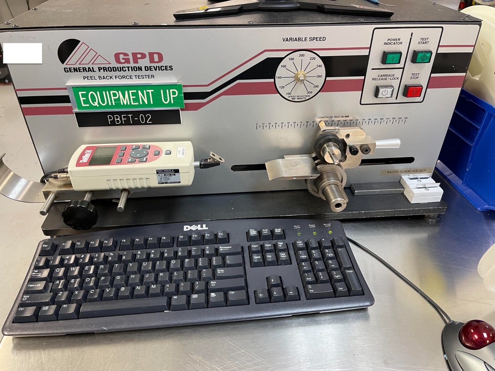 GPD PBFT856VS Peel Back Force Tester