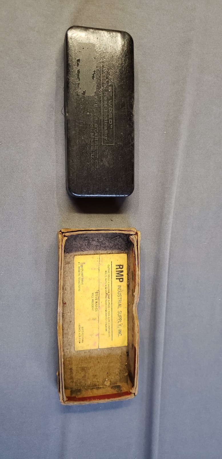 Vintage STARRETT No. 711-G Universal Test Indicator Last Word Machinist