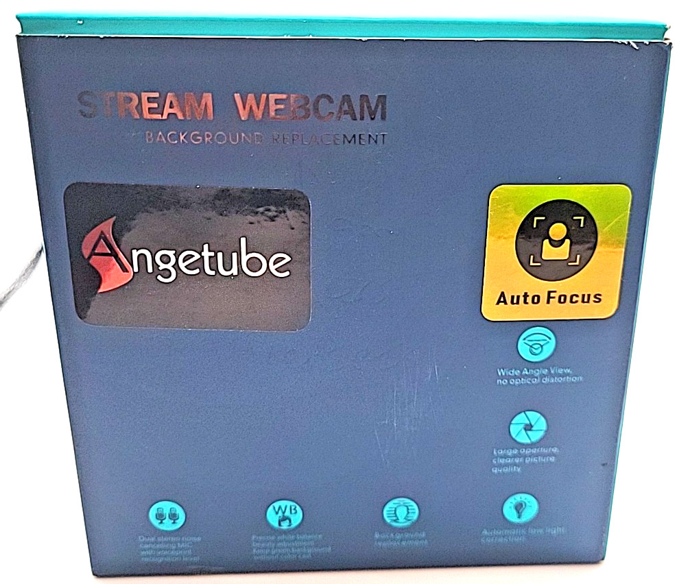 Angetube Stream Webcam Background Replacement Auto Focus Live Stream Video Chat