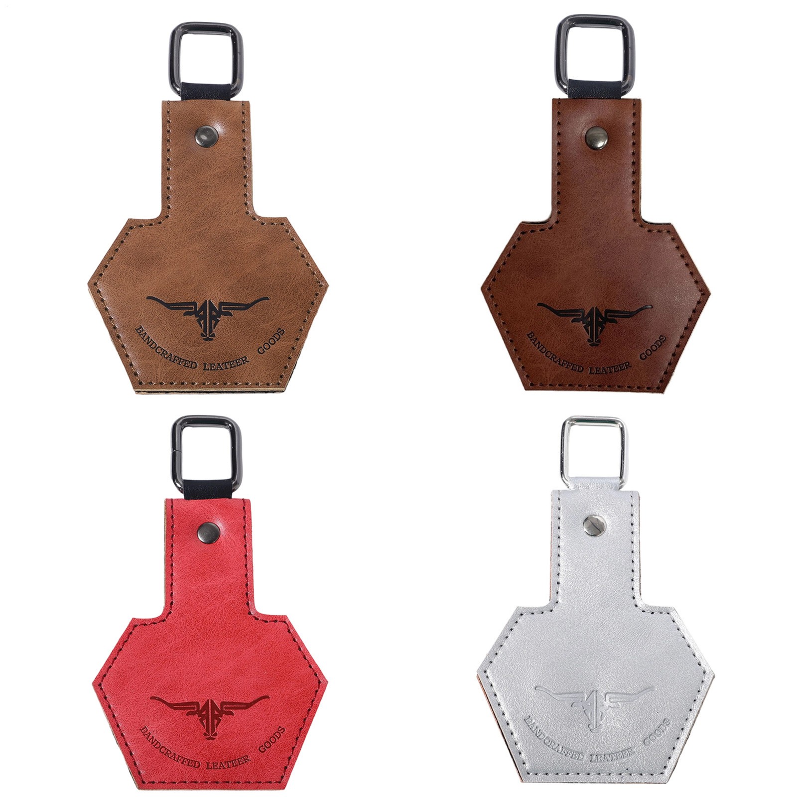 2 Pack Cowboy- Hat Holder Leather Magnetic Cap Clip Hat Organizer Magnet--