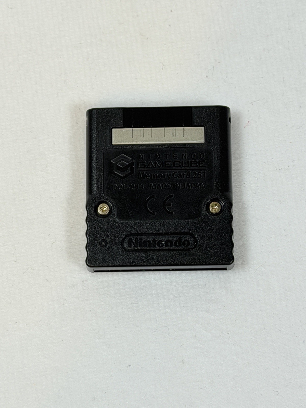 Official OEM Nintendo GameCube Memory Card 251 - DOL-014 - 251 Blocks - Tested!