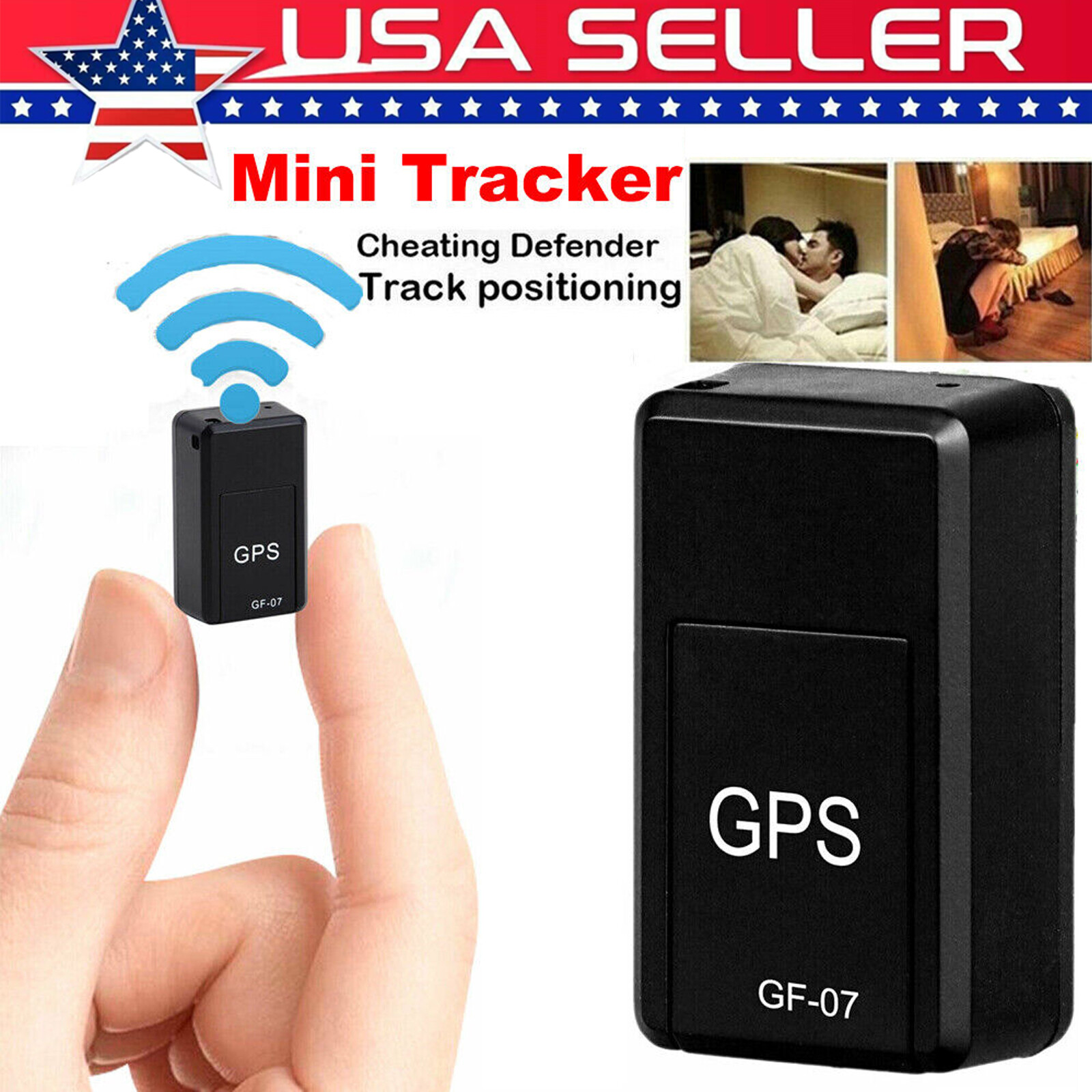 GF-07 Mini GPS Real time Car Locator Tracker Magnetic GSM/GPRS Tracking Device